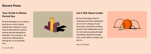 Brand storytelling examples Thinx