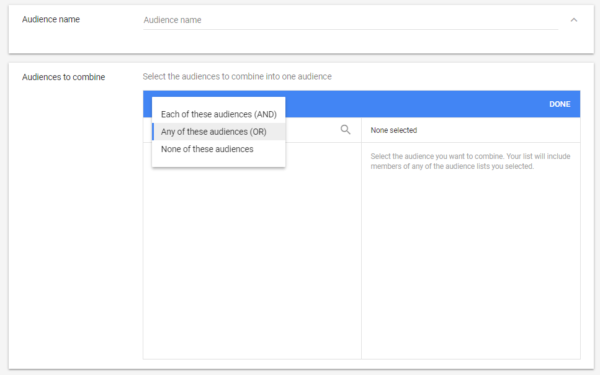 how to create remarketing lists in AdWords 