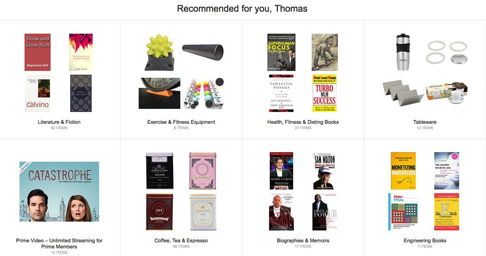 amazon product recommendation engine