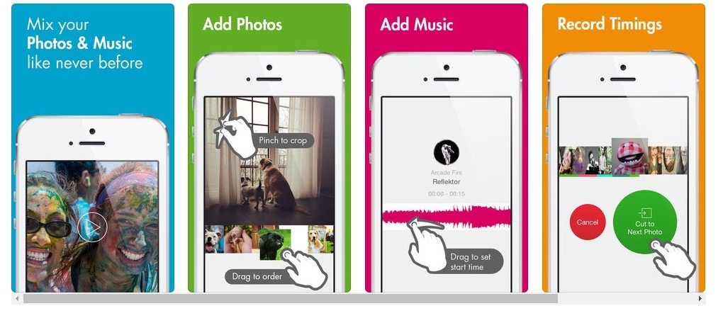 app to make video slideshows for iphone