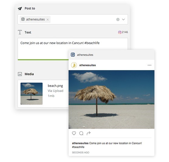 hootsuite scheduling for Instagram