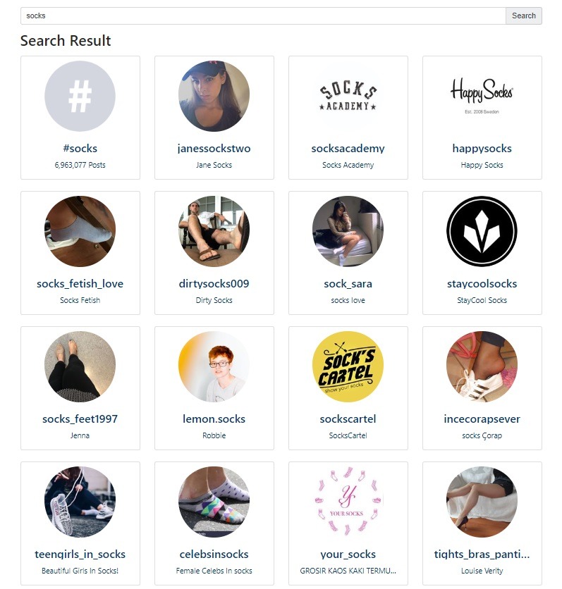 most popular Instagram accounts by hashtags