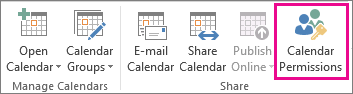 Calendar Permissions