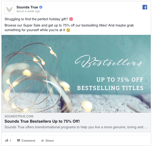 Holiday Facebook Ad Examples Analyzed to Help You Drive Sales