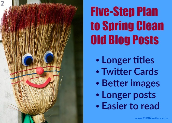 Spring clean your old blog posts