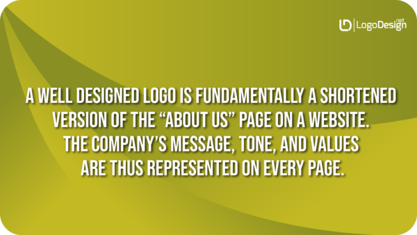 a well designed logo