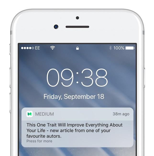 push notification example