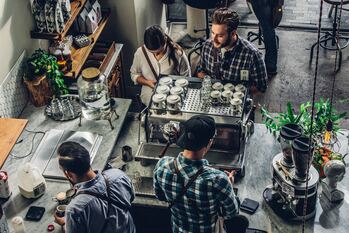coffee shop example for tips for marketing your small business