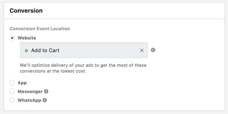 Facebook sales funnel 