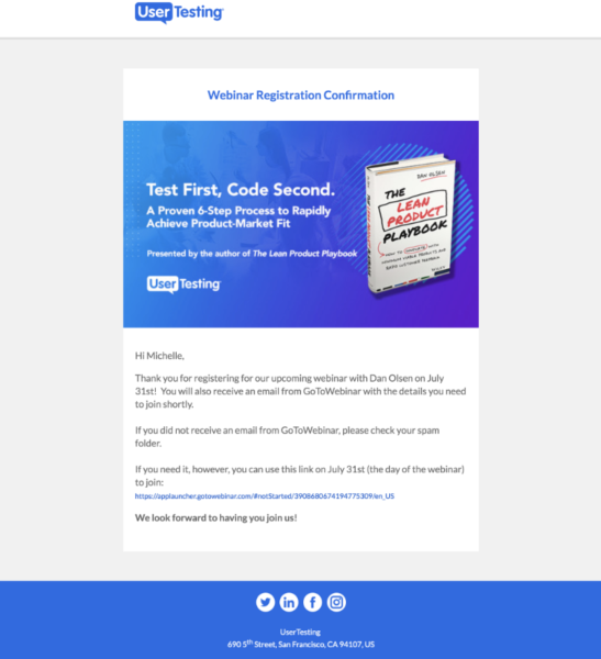 webinar thank you for registering email.