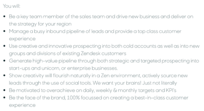 Types of sales jobs: Sales development representative job description