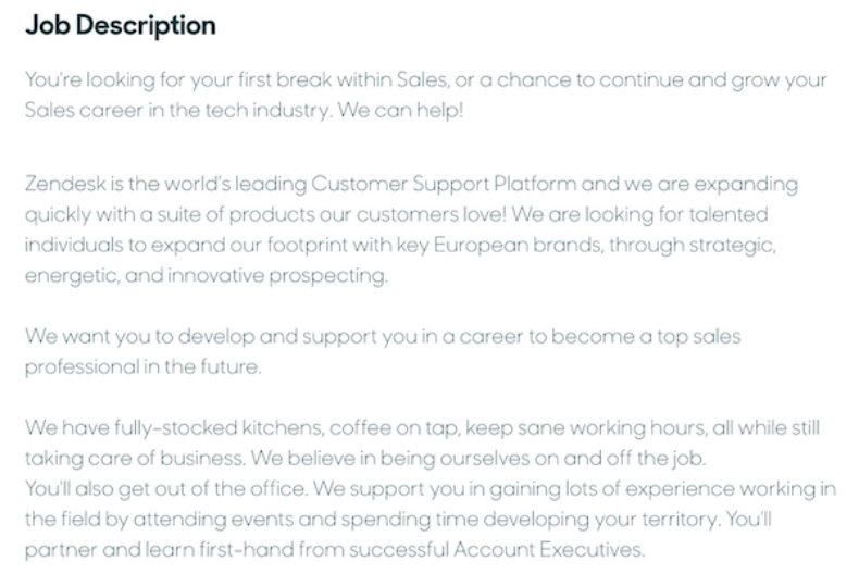 Types of sales jobs: Sales development representative job description