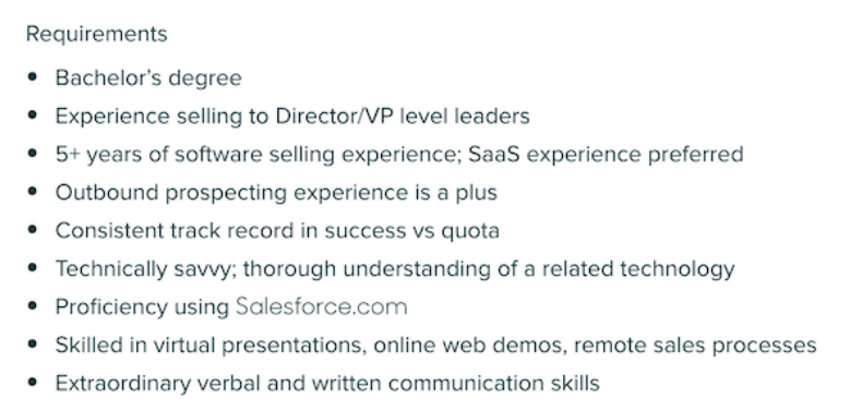 Types of sales jobs: Account executive job description