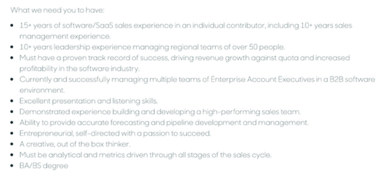 Types of sales jobs: sales director job description