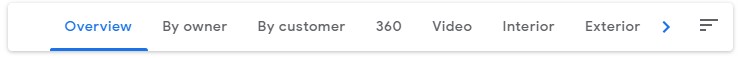 Google My Business Listing Photo options to upload