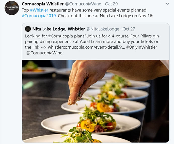 Cornucopia wine festival