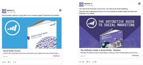 Facebook ad examples