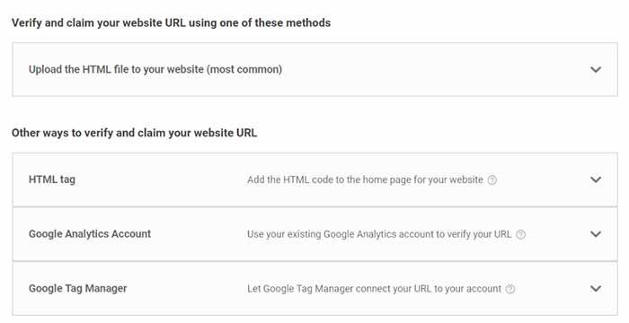Google merchant center set up