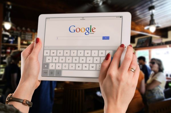 Google homepage