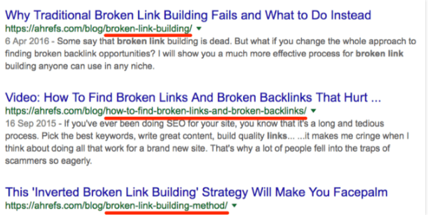 ahrefs Keyword Cannibalization