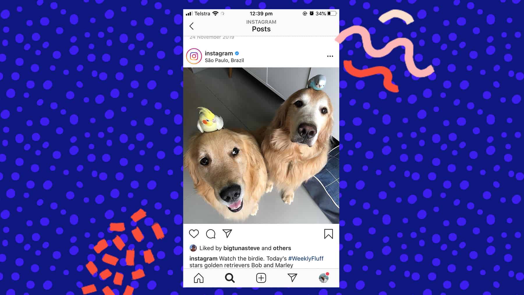 Intagram is no longer showing a total like count