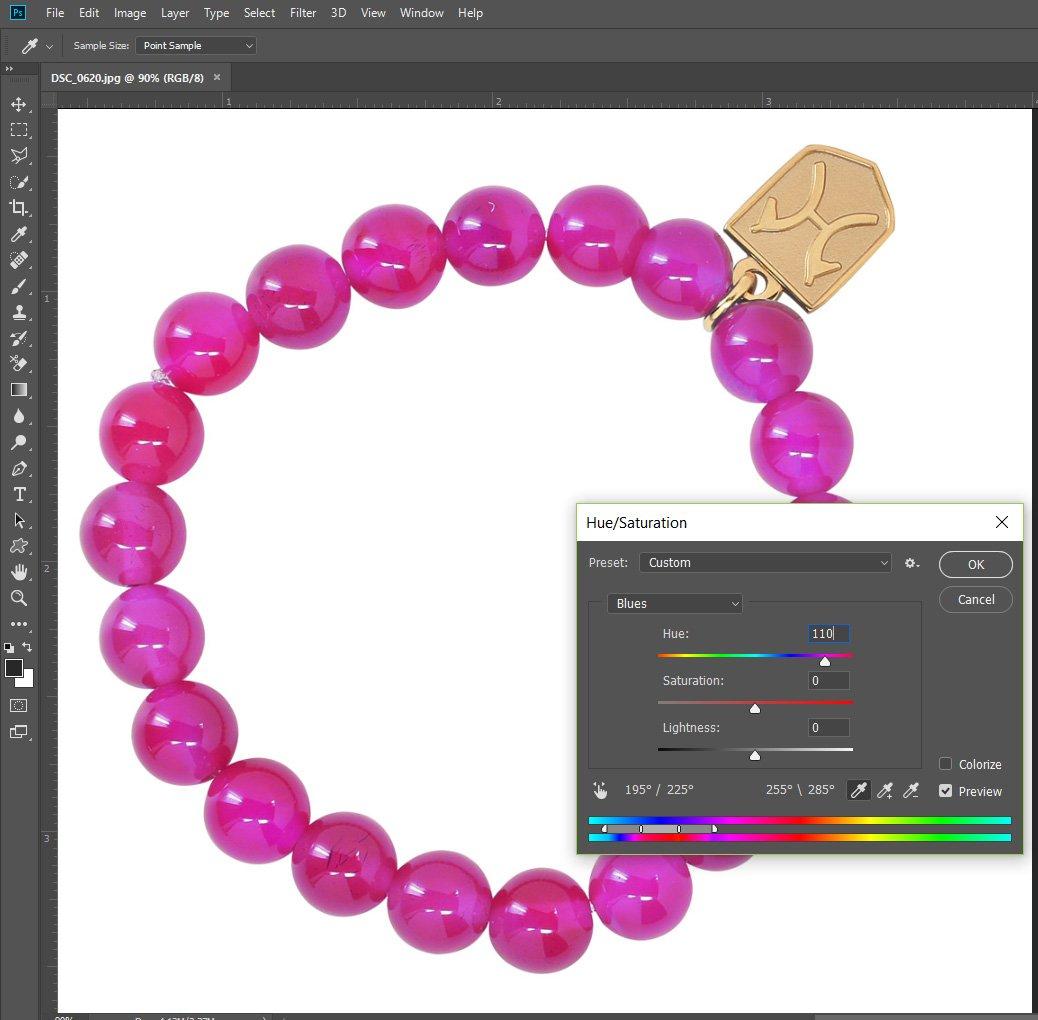 how to change product color photoshop
