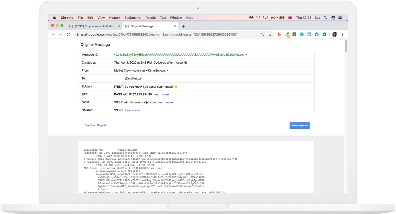 Email Headers