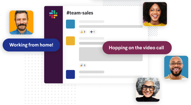 Slack work from home tool