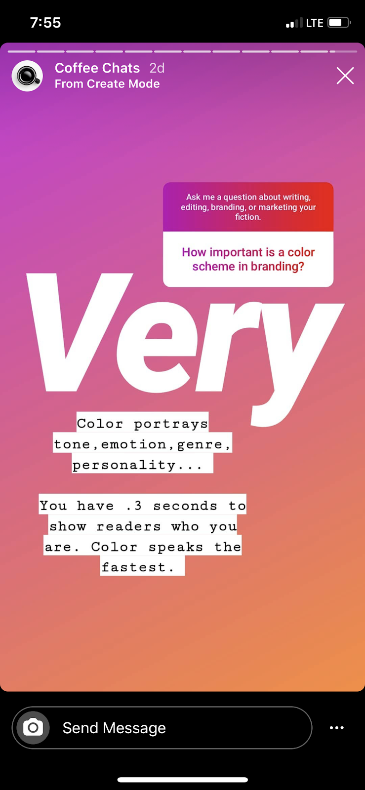 Instagram Stories examples 