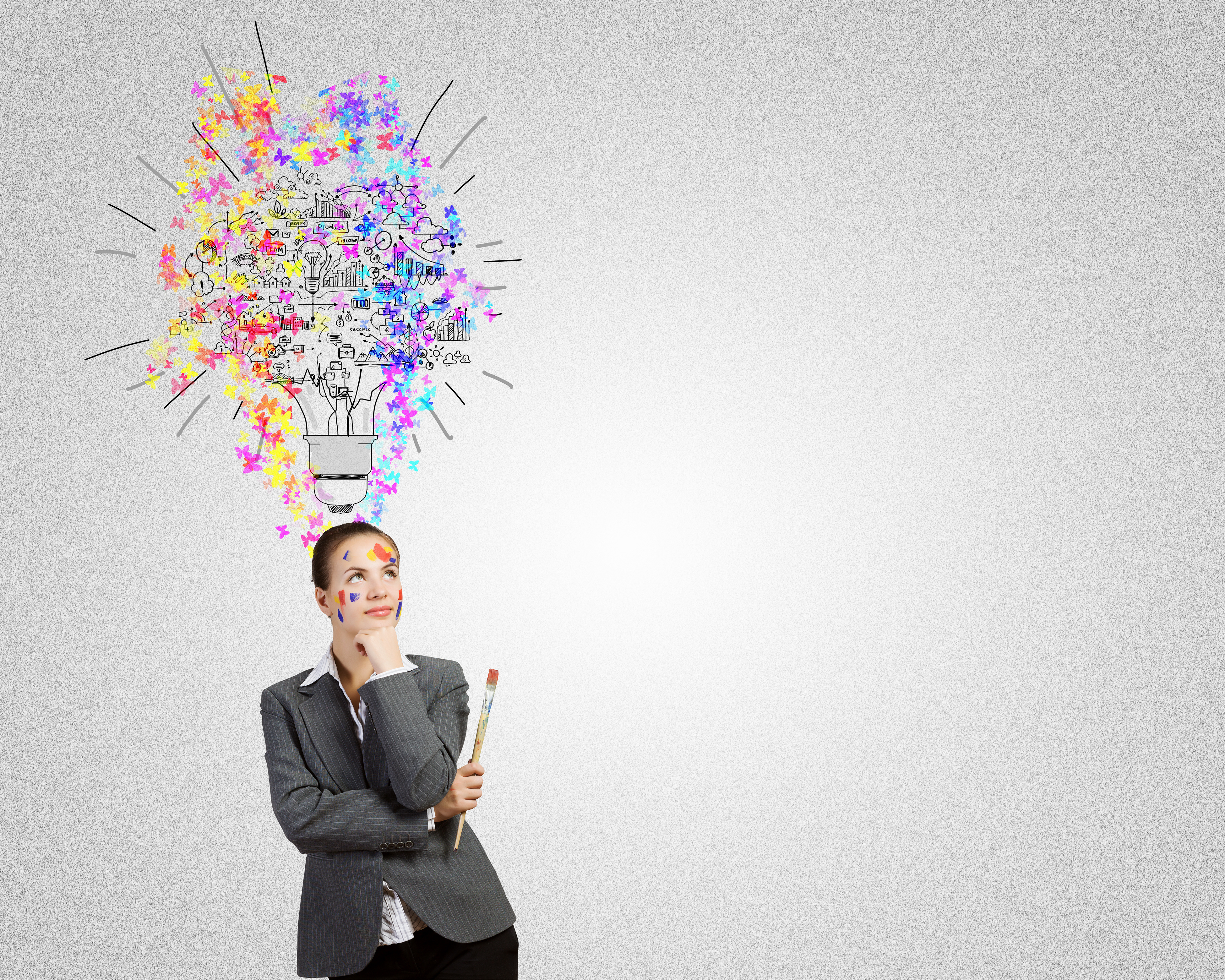 Creative writing and visual design are essential in the work of a PR company.
