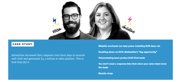 Drift case study