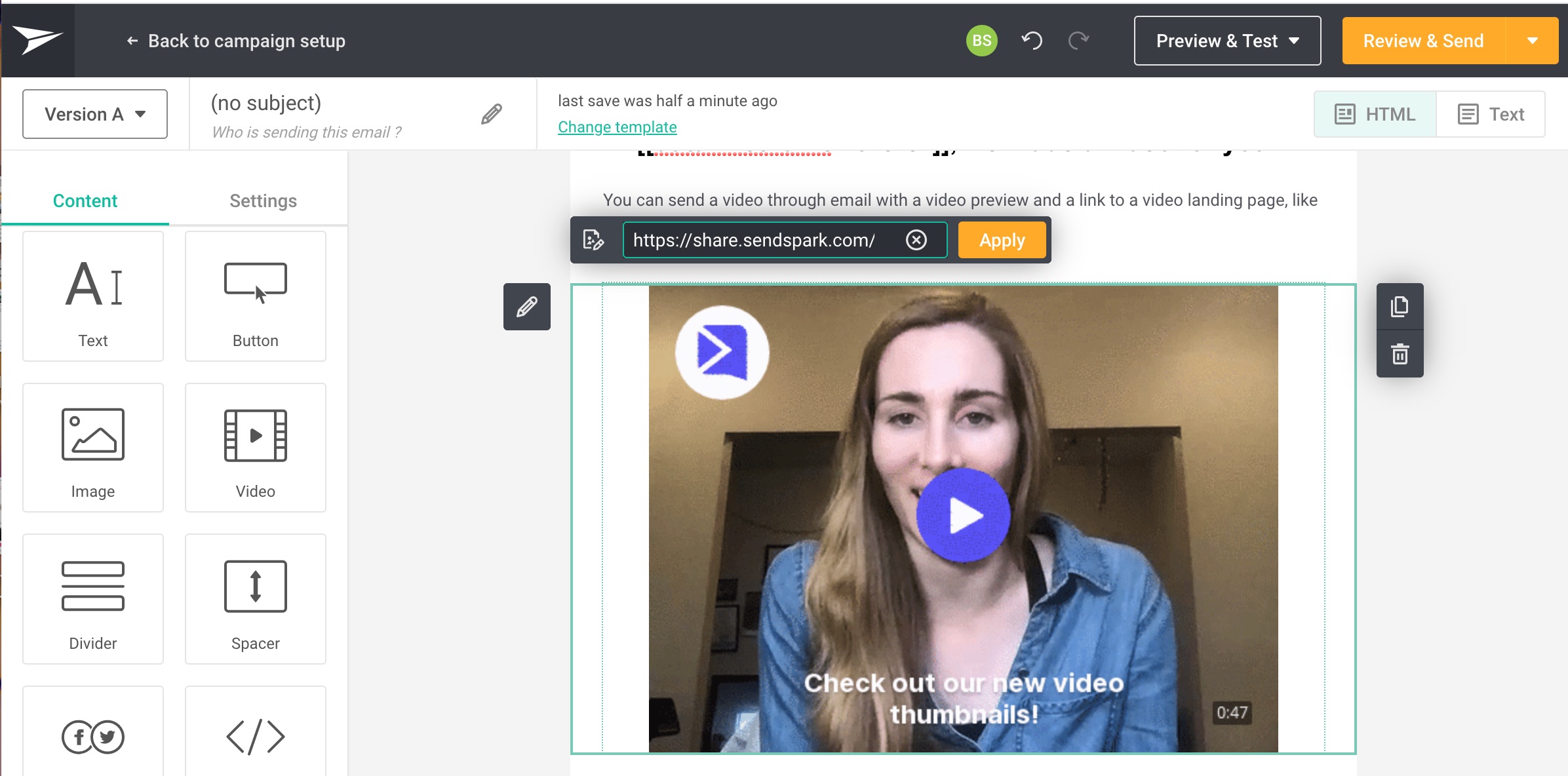 Sendspark video example