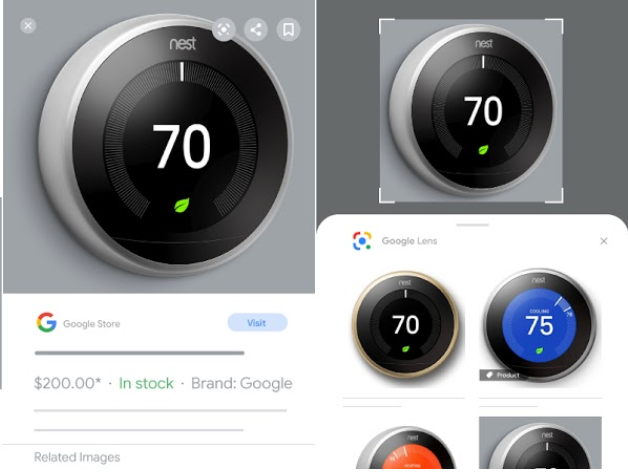 Google Images feature products for sale.