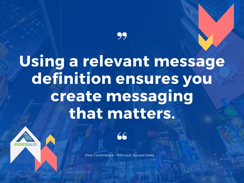 relevant message definition