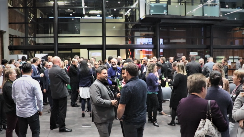 Business networking event