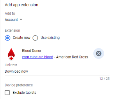 Google ads grants add ap extension