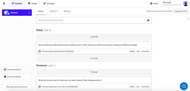 buffer-post-scheduling