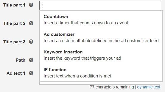 set up view for Microsoft IF functions