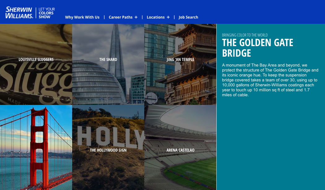 sherwin employer branding examples