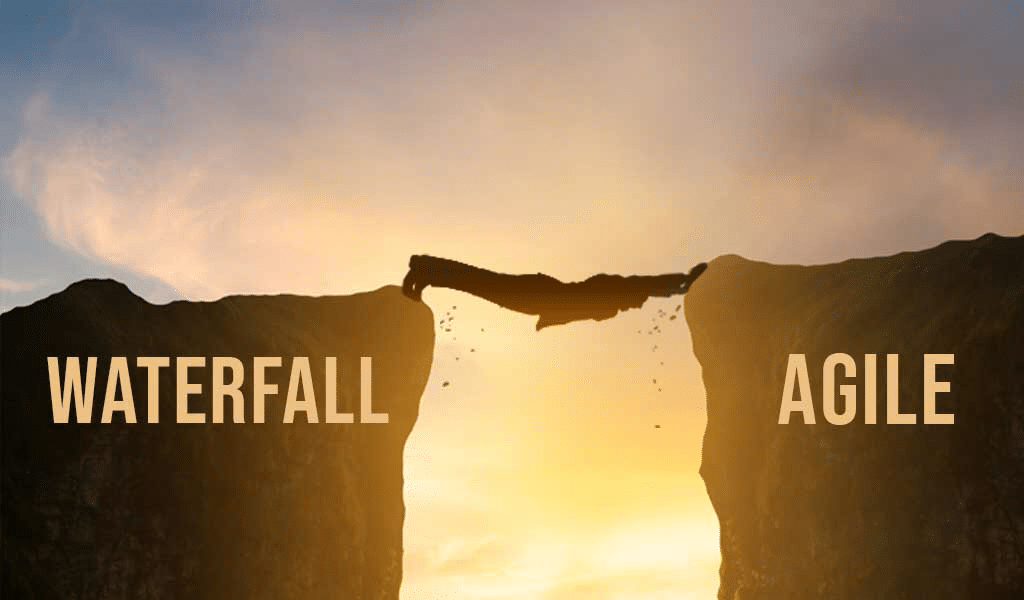 waterfall to agile - stuck in the middle