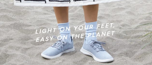 online store headline copy example