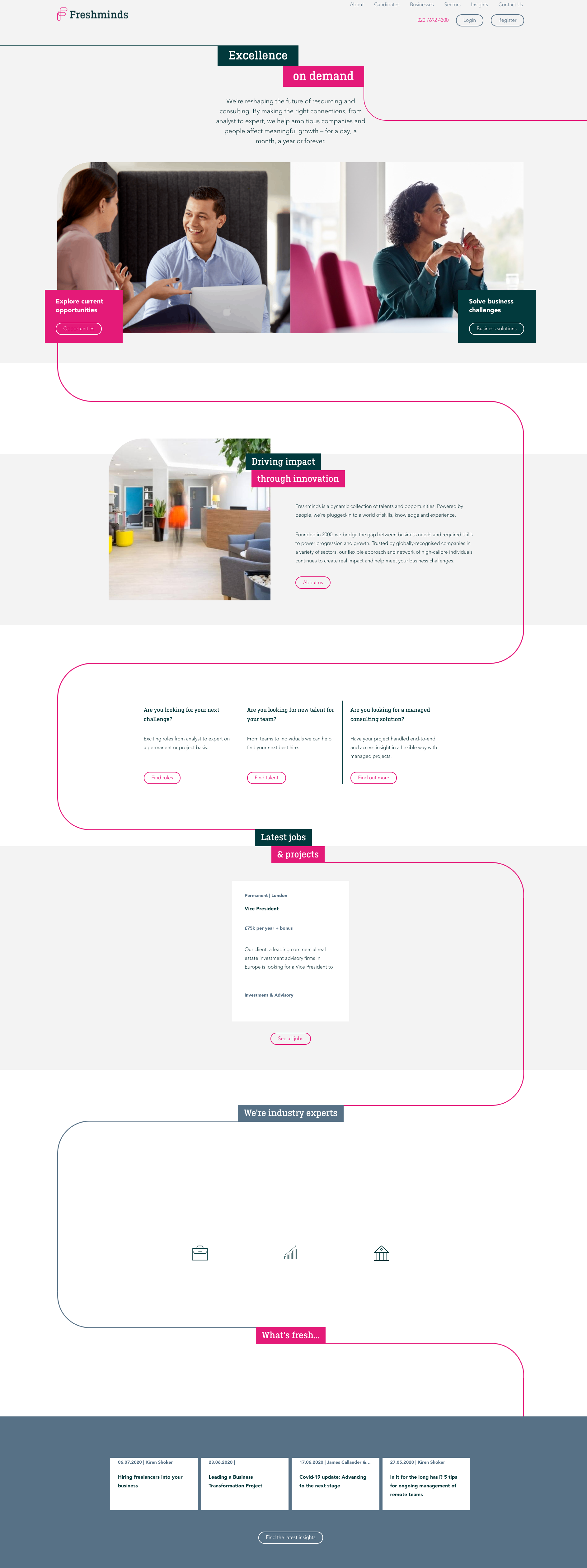 freshminds-website