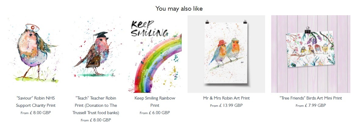 jamietaylorart related product displays