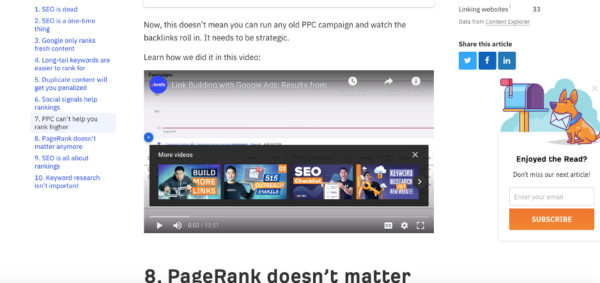 Videos for SaaS content marketing