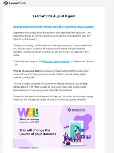 Email marketing for SaaS