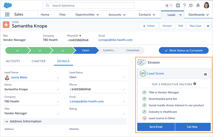 salesforce contact