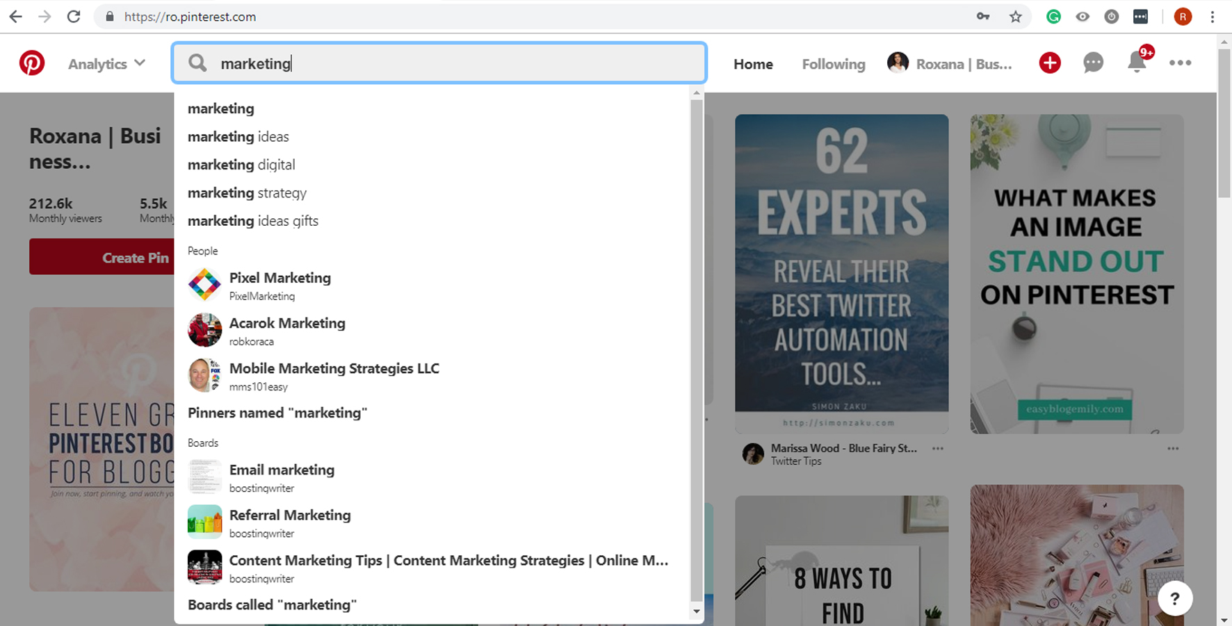 keyword+research+on+Pinterest+-+marketing