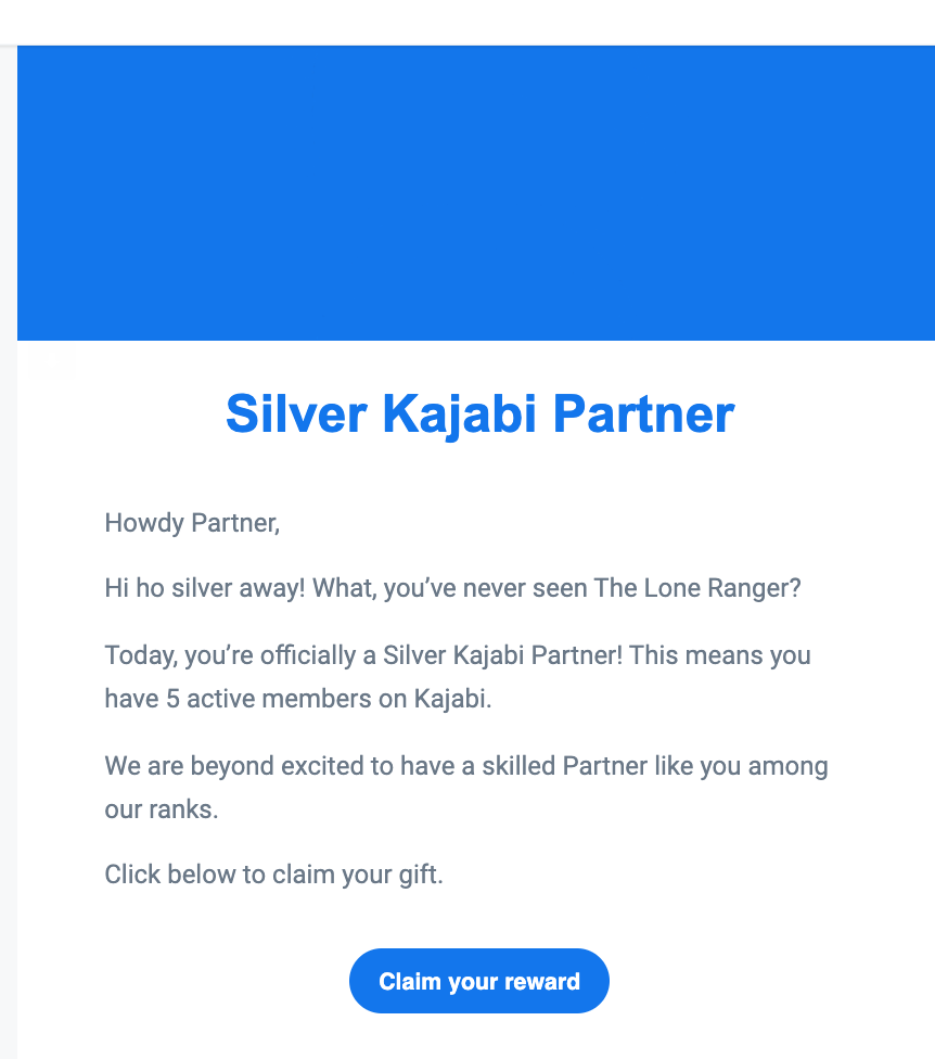 Kajabi rewards