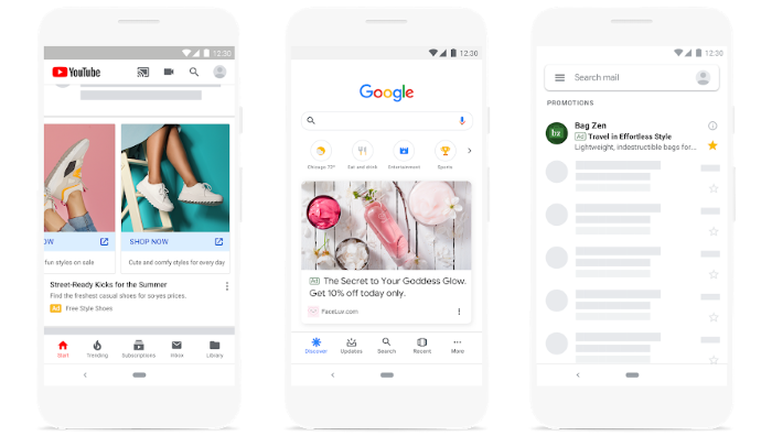 Discovery campaigns in Google Ads