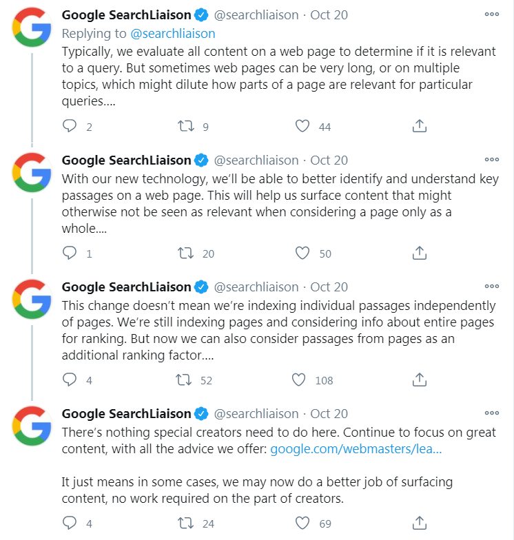 Google Search Twitter account. 